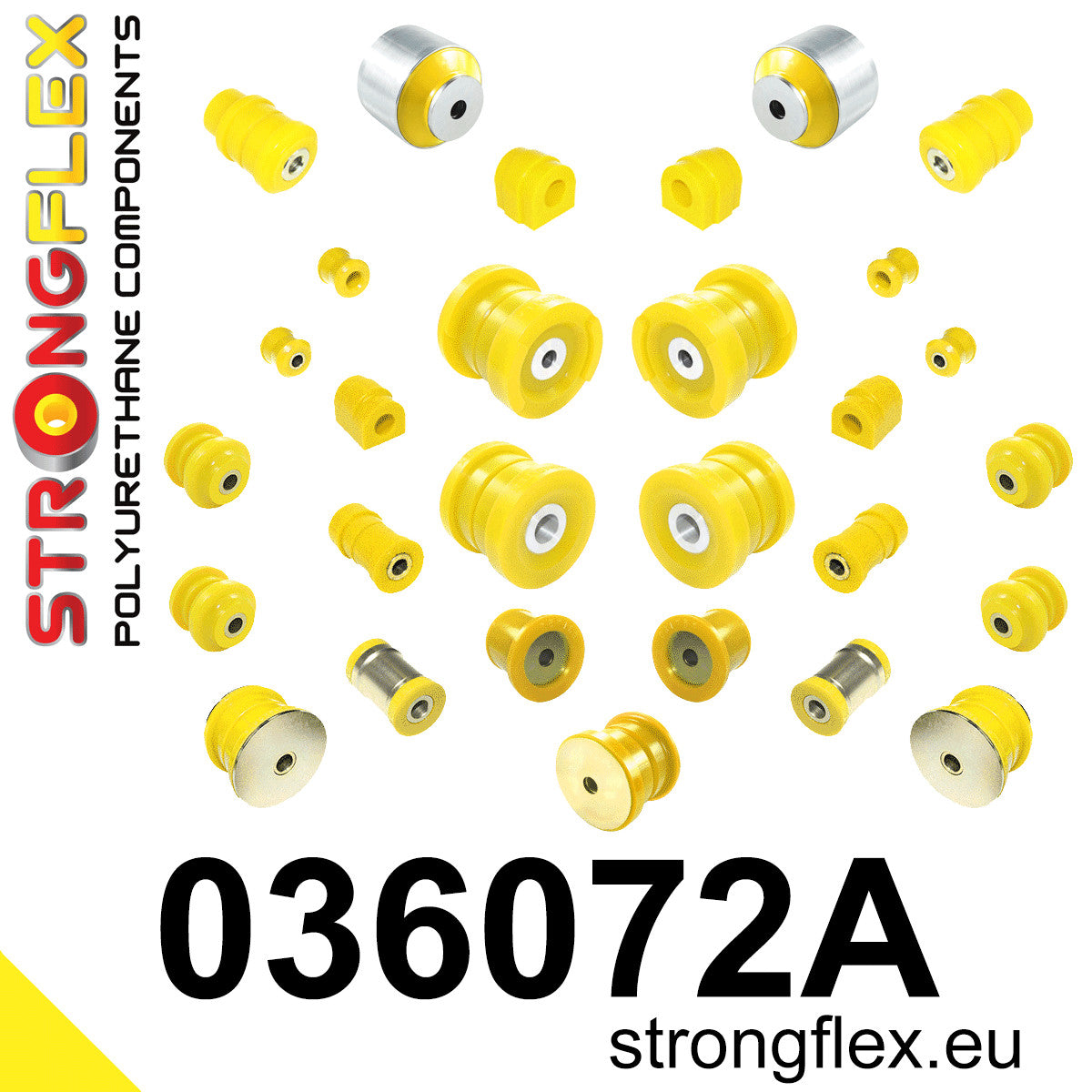 036072A Full suspension polyurethane bush kit SPORT Sport (Yellow) BMW Z4 II (09-16) E89
