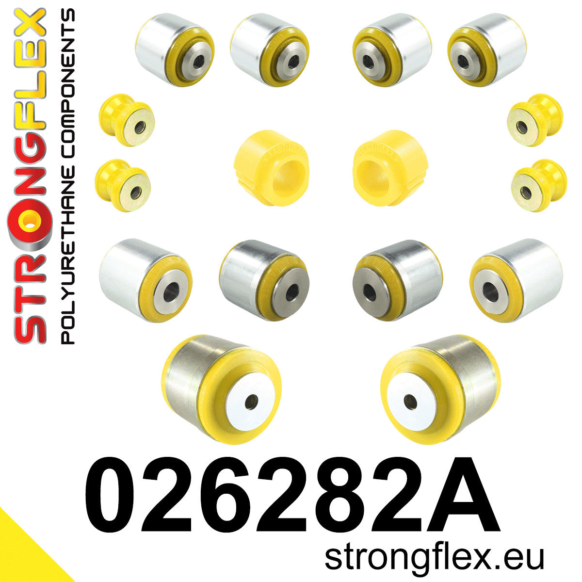 026282A Front suspension bush kit SPORT Sport (Yellow) Audi A4 / S4 / RS4 V (15-23) B9