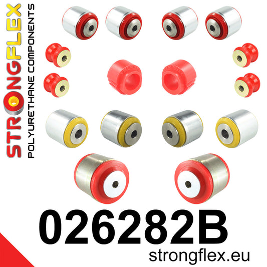 026282B Front suspension bush kit Standard (Red) Audi A4 / S4 / RS4 V (15-23) B9