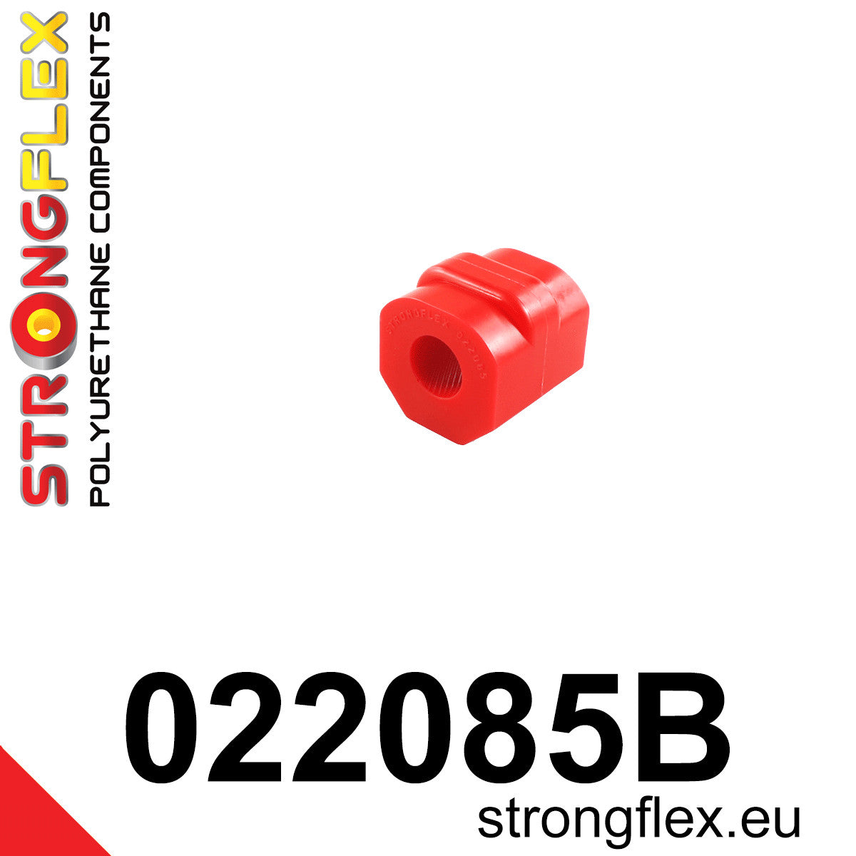 022085B Front anti roll bar bush Standard (Red) Audi V8 D11 (89-94)