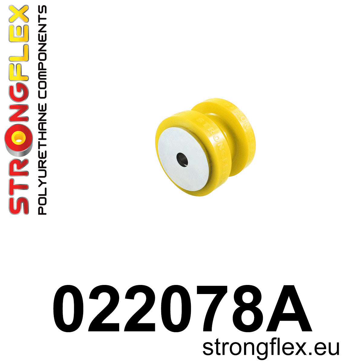 022078A Front and rear subframe bush – inside SPORT Sport (Yellow) Audi 80 / 90 / S2 / RS2 80 / 90 B2 (78-86)