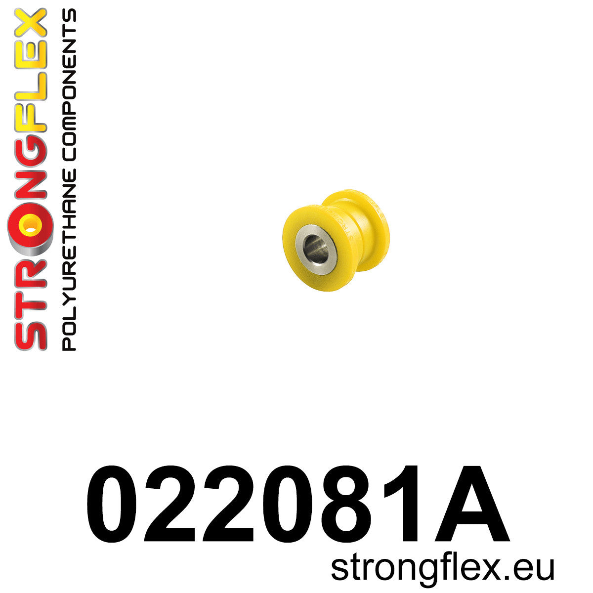 022081A Rear toe adjuster bush SPORT Sport (Yellow) Audi 80 / 90 / S2 / RS2 80 / 90 B2 (78-86)