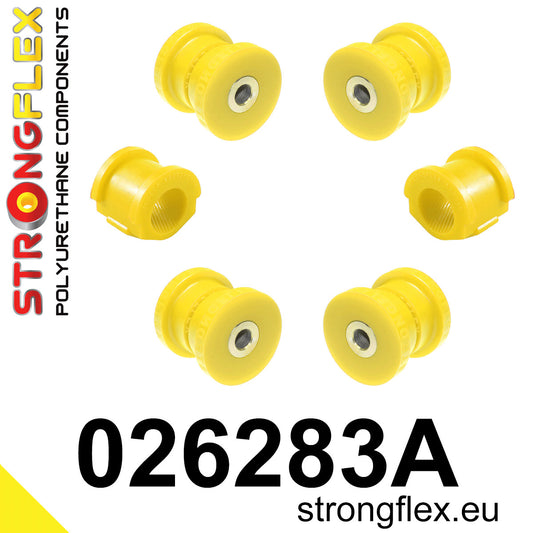 026283A Front suspension bush kit SPORT Sport (Yellow) Audi 80 / 90 / S2 / RS2 80 / 90 B2 (78-86)