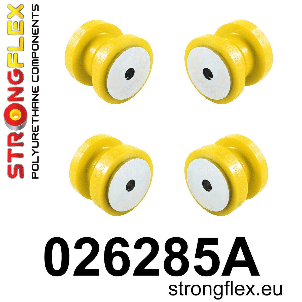 026285A Subframe bush kit SPORT Sport (Yellow) Audi 80 / 90 / S2 / RS2 80 / 90 B2 (78-86)