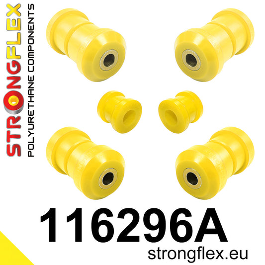 116296A Front suspension bush kit SPORT Sport (Yellow) Mercedes Klasa E W124 (84-97)