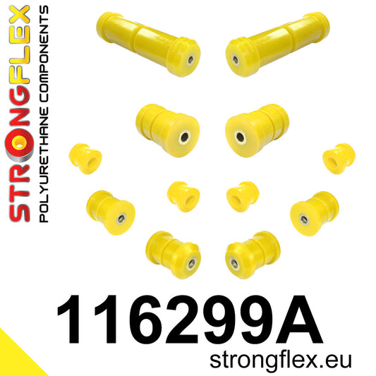 116299A Front suspension bush kit SPORT Sport (Yellow) Mercedes Klasa E W210 (95-03)