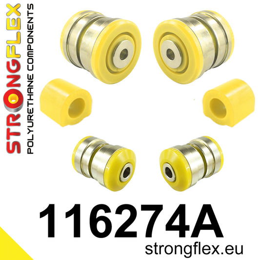 116274A Front suspension bush kit SPORT Sport (Yellow) Mercedes Klasa E W212 (09-16)