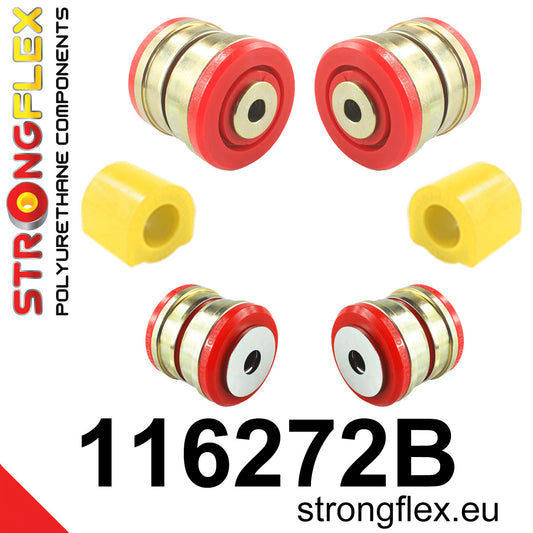 116272B Front suspension bush kit Standard (Red) Mercedes Klasa E W212 (09-16)