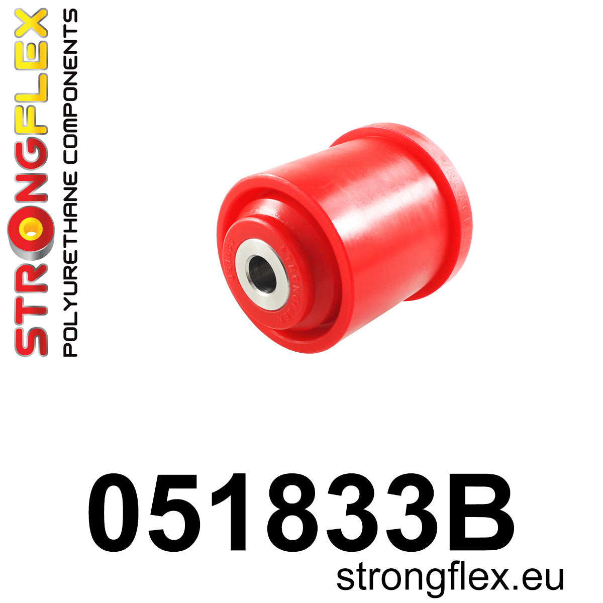 051833B Rear beam bush Standard (Red) Citroën C3 II (09-16) SC