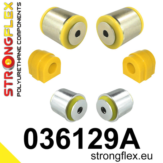 036129A Front suspension bush kit SPORT Sport (Yellow) BMW Seria 5 IV (95-03) E39