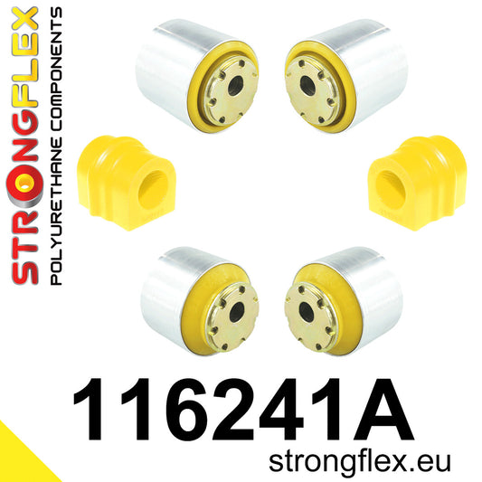 116241A Front suspension bush kit SPORT Sport (Yellow) Mercedes CLK W209 (02-10)