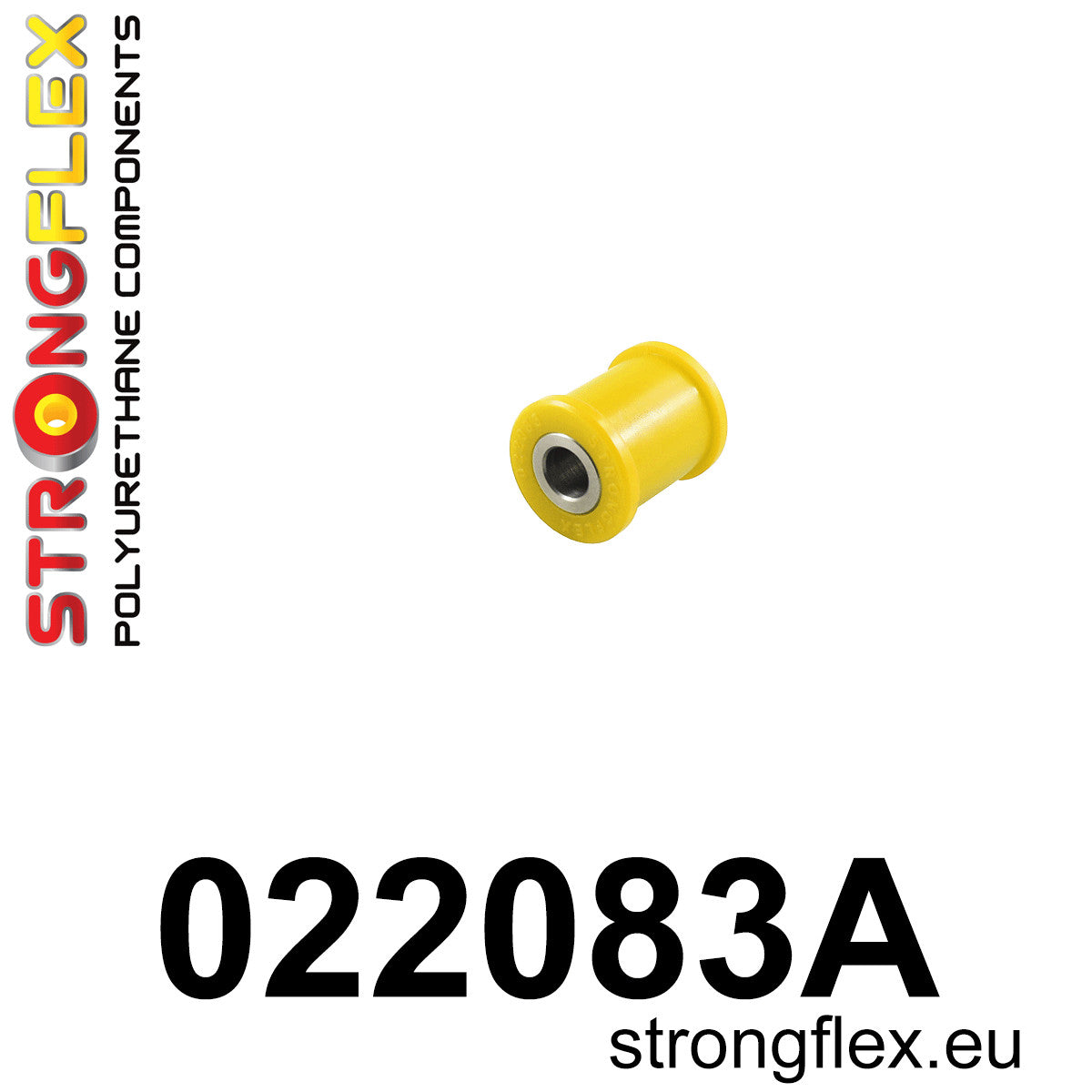 022083A Rear panhard rod mount SPORT Sport (Yellow) Audi 80 / 90 / S2 / RS2 80 / 90 B2 (78-86)