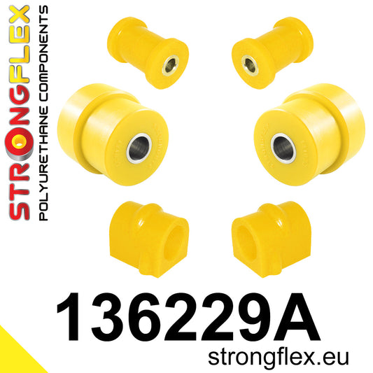 136229A Front suspension bush kit SPORT Sport (Yellow) Saab 9-5 I (98-10) YS3E