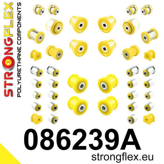 086239A Full suspension bush kit SPORT Sport (Yellow) Honda Accord VIII (08-16)