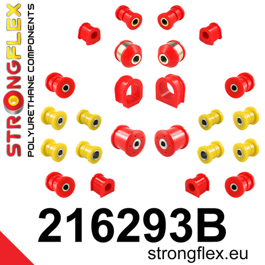 216293B Full suspension bush kit Standard (Red) Toyota Corolla VII (92-97) E100