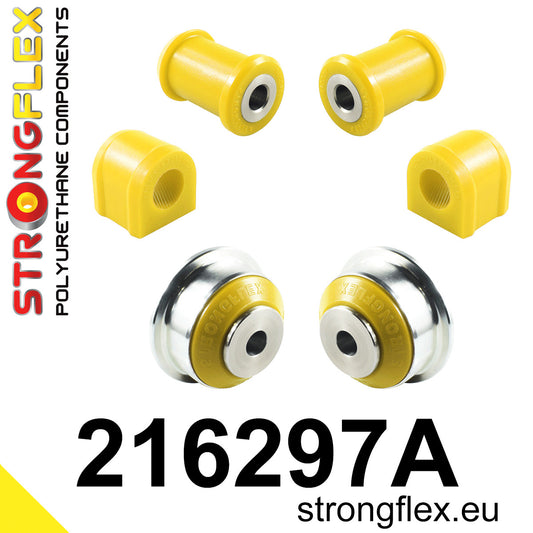 216297A Front suspension bush kit SPORT Sport (Yellow) Toyota Yaris IV (19-) P21/PA1/PH1
