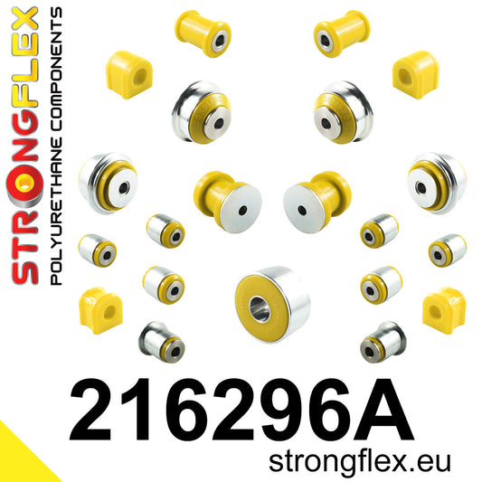 216296A Full suspension bush kit SPORT Sport (Yellow) Toyota Yaris IV (19-) P21/PA1/PH1