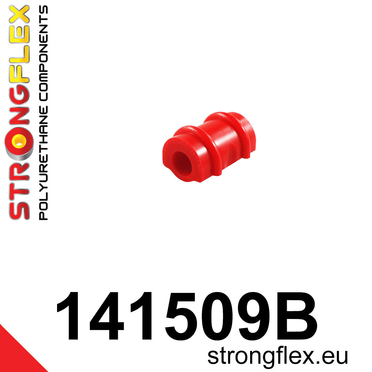 141509B Front anti roll bar bush Standard (Red) Citroën C15 (84-06)