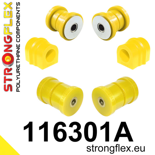 116301A Front suspension bush kit SPORT Sport (Yellow) Mercedes Klasa C W203 (00-11)