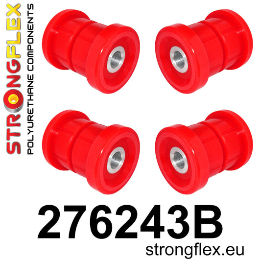 276243B Rear subframe bush kit Standard (Red) Subaru BRZ I (12-21)