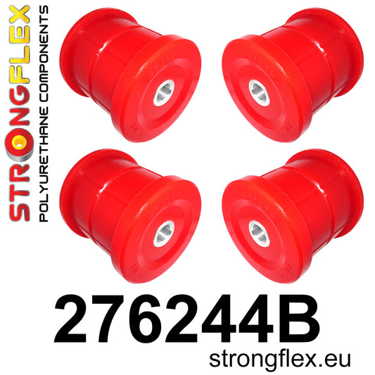 276244B Rear subframe bush kit Standard (Red) Subaru Impreza III (07-14) GE GV GH GR