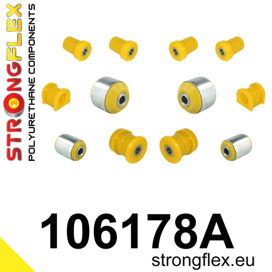106178A Front suspension bush kit SPORT Sport (Yellow) Mazda MX-5 / Miata / Roadster III (05-14) NC