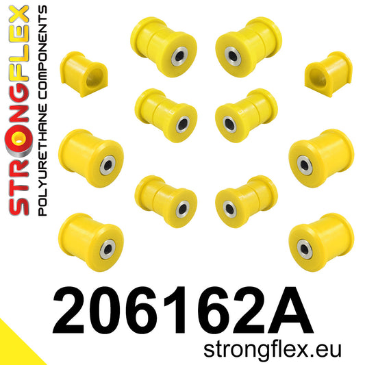 206162A Front and rear suspension bush kit SPORT Sport (Yellow) Suzuki X-90 (95-97)