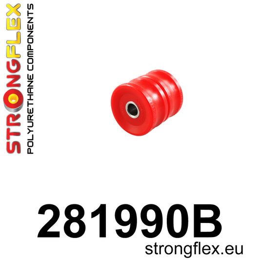 281990B Front tie bar to chassis bush Standard (Red) Nissan 300ZX I (84-90) Z31