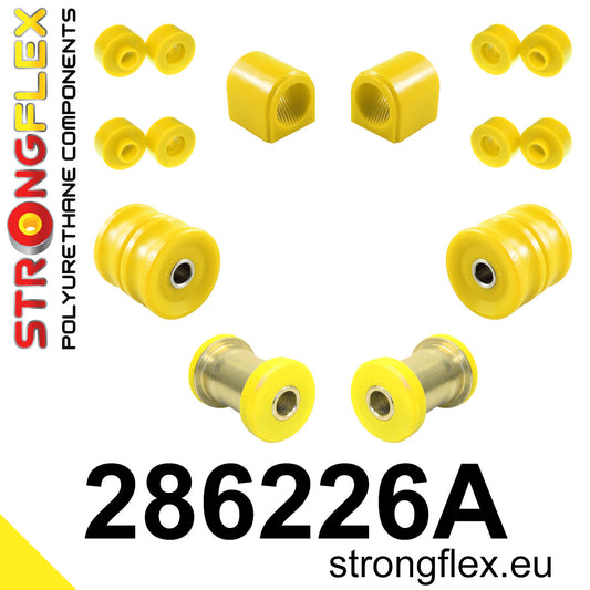 286226A Front suspension bush kit SPORT Sport (Yellow) Nissan S-chassis (180SX / 200SX / 240SX / Silvia) IV (83-88) S12