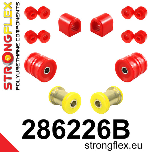 286226B Front suspension bush kit Standard (Red) Nissan S-chassis (180SX / 200SX / 240SX / Silvia) IV (83-88) S12