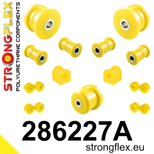 286227A Rear suspension bush kit SPORT Sport (Yellow) Nissan S-chassis (180SX / 200SX / 240SX / Silvia) IV (83-88) S12
