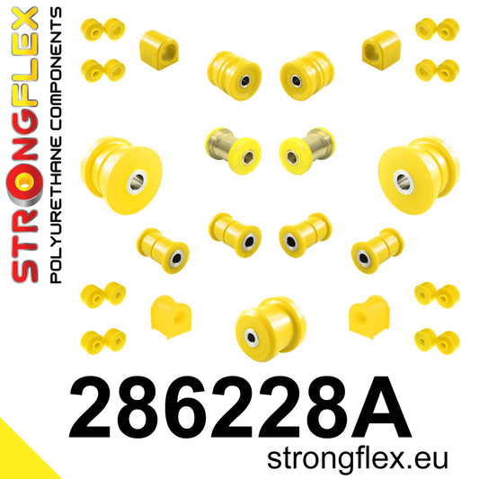 286228A Full suspension bush kit SPORT Sport (Yellow) Nissan S-chassis (180SX / 200SX / 240SX / Silvia) IV (83-88) S12