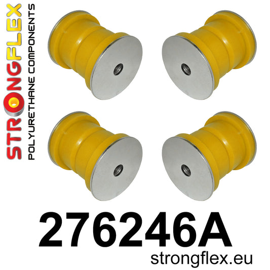 276246A Rear subframe bush kit SPORT Sport (Yellow) Subaru Legacy/Outback Legacy III / Outback II (98-03) BE BH BT