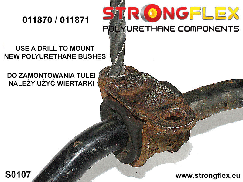 016254A Front suspension bush kit SPORT Sport (Yellow) Alfa Romeo 159 (05-11) type 939 FWD