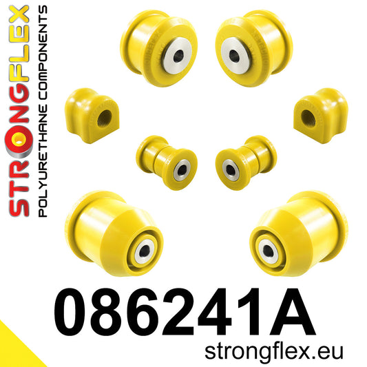 086241A Vorderachsbuchsen und hinteren Träger Satz SPORT Sport (Yellow) Honda Civic IX (12-17)