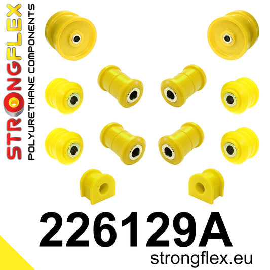 226129A Rear suspension bush kit SPORT Sport (Yellow) Audi A3 / S3 / RS3 I (96-03) 8L