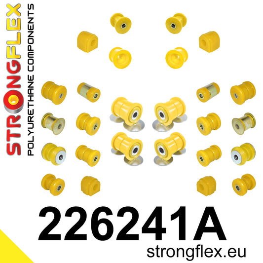 226241A Full suspension polyurethane bush kit SPORT Sport (Yellow) Volkswagen Passat VI (05-10) B6