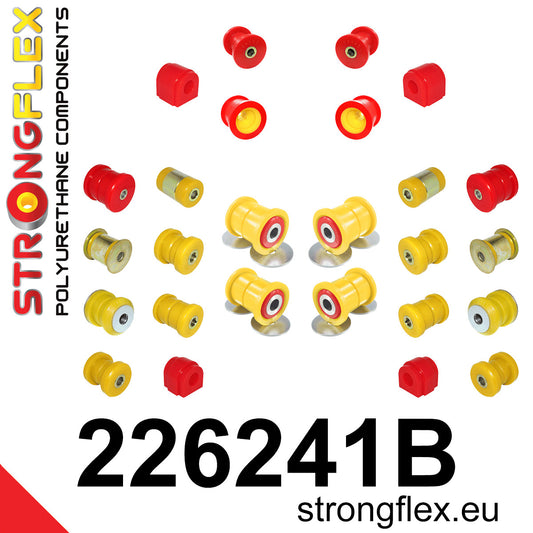 226241B Full suspension polyurethane bush kit Standard (Red) Volkswagen Passat VI (05-10) B6