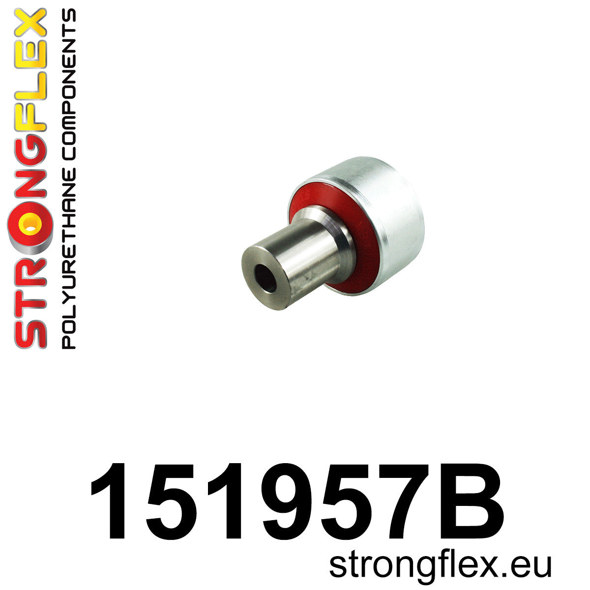 151957B Front control arm – front bush Standard (Red) Renault Twingo III (14-18)