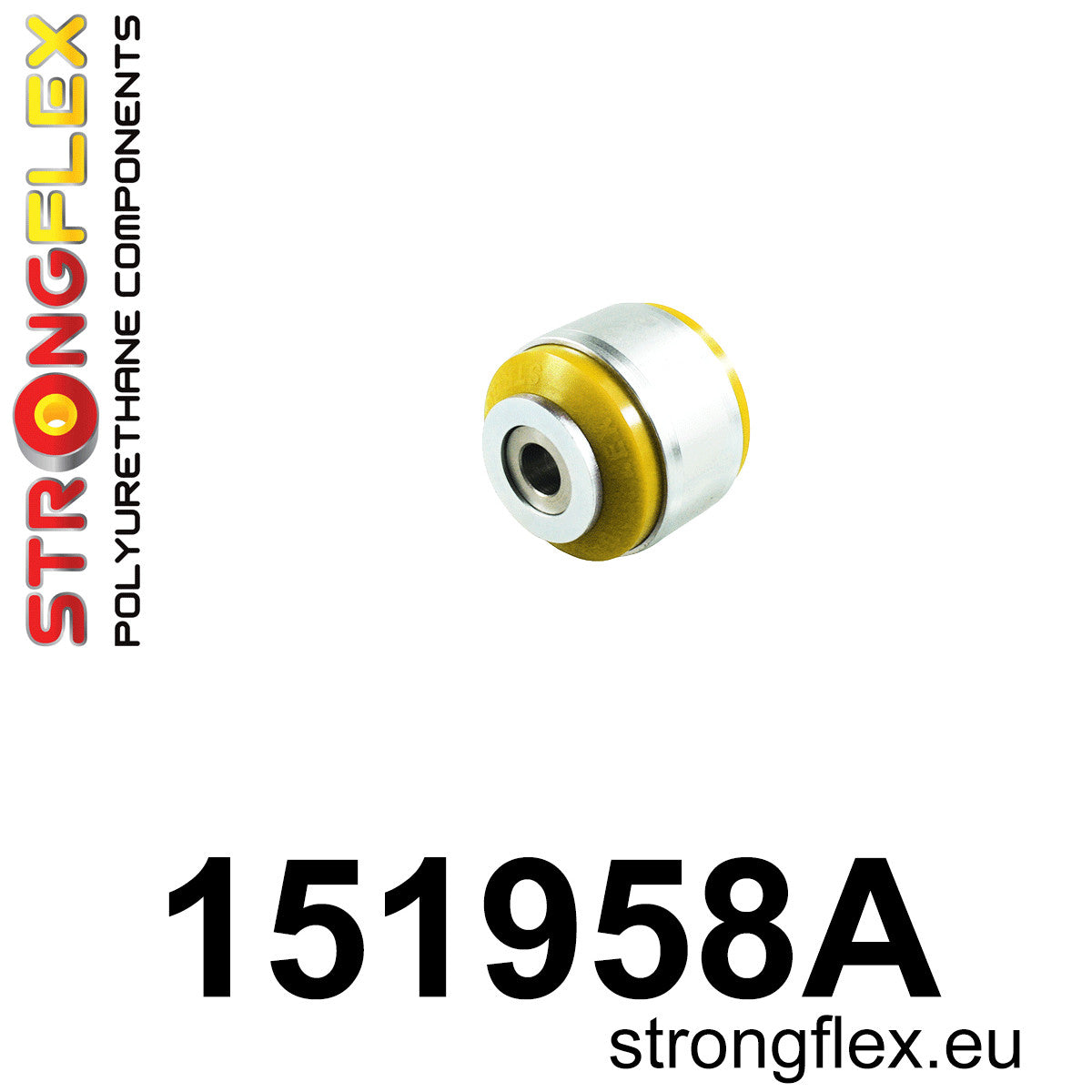 151958A Front control arm – rear bush SPORT Sport (Yellow) Renault Twingo III (14-18)