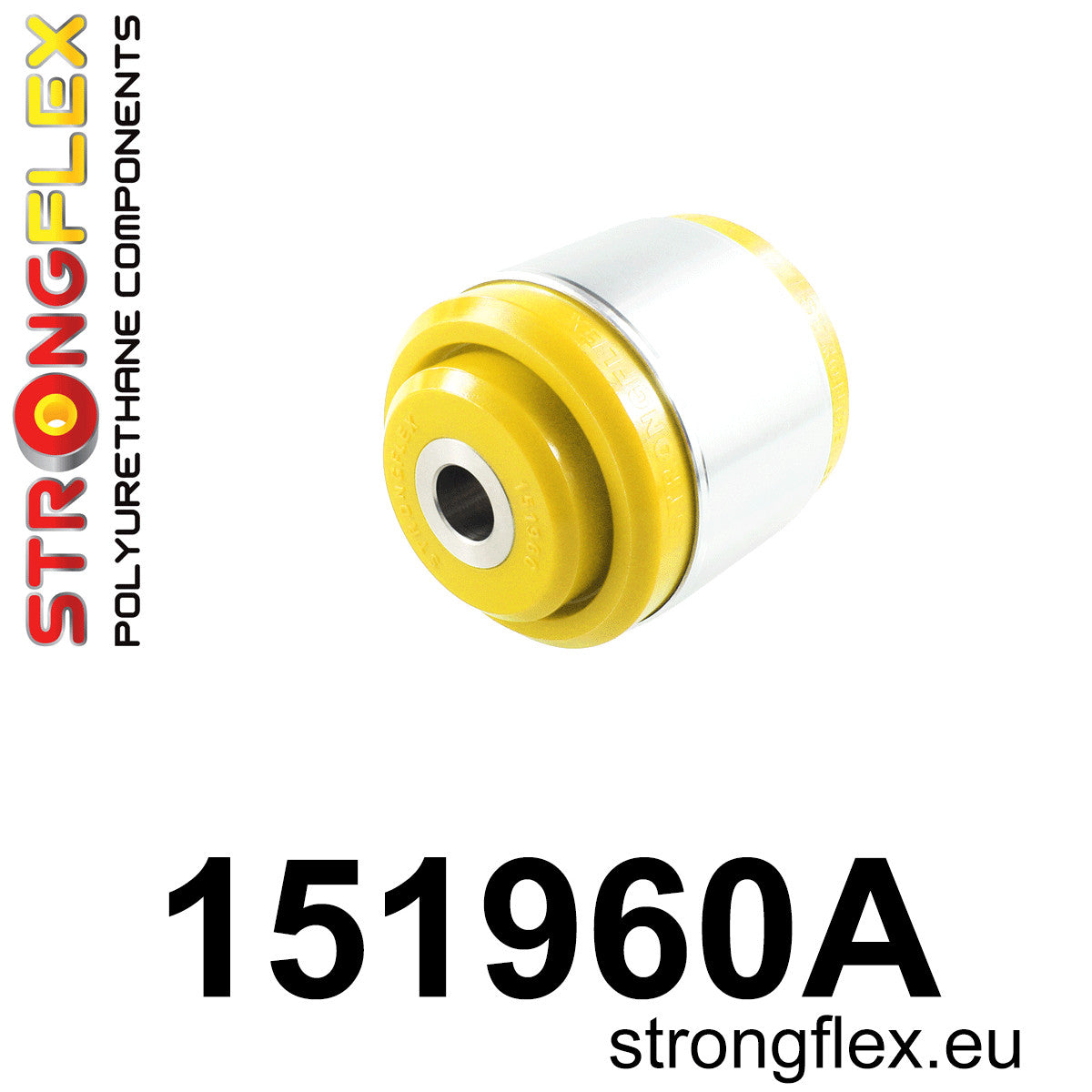 151960A Rear beam bush SPORT Sport (Yellow) Renault Twingo III (14-18)