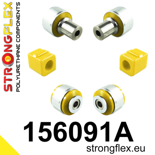 156091A Front suspension bush kit SPORT Sport (Yellow) Renault Twingo III (14-18)