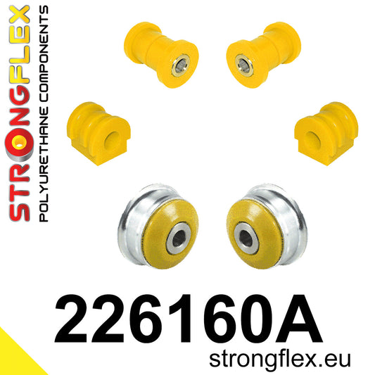 226160A Front suspension bush kit SPORT Sport (Yellow) Audi A1 / S1 I (10-18) 8X