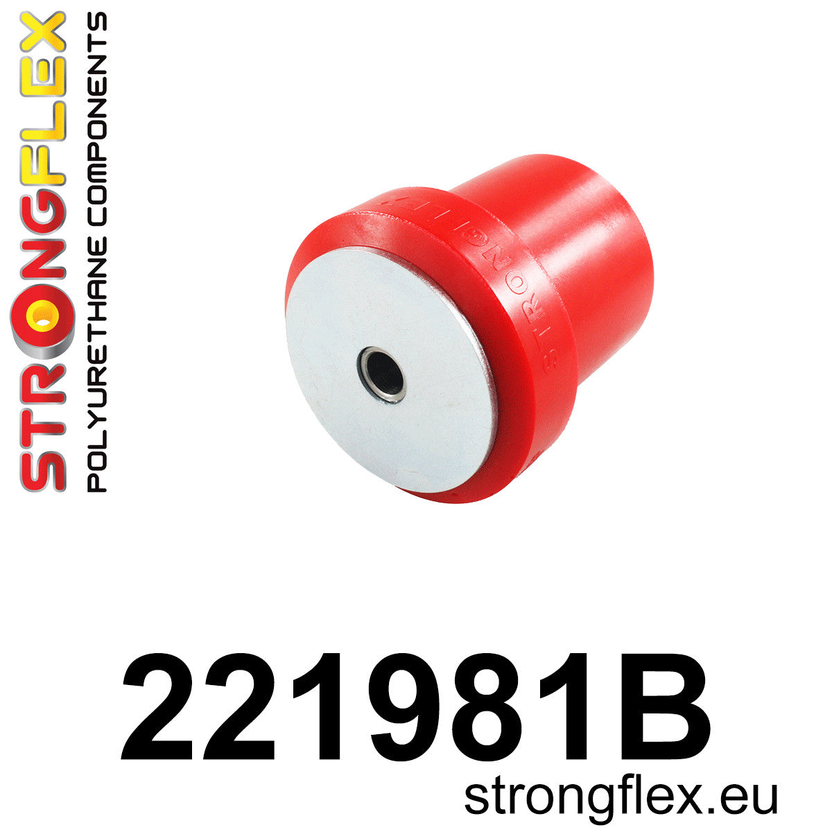 221981B Rear beam bush Standard (Red) Audi Q2 / SQ2 (16-23) Q2 FWD