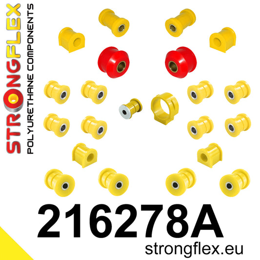 216278A Full suspension bush kit SPORT Sport (Yellow) Toyota Celica VI (93-99) T200