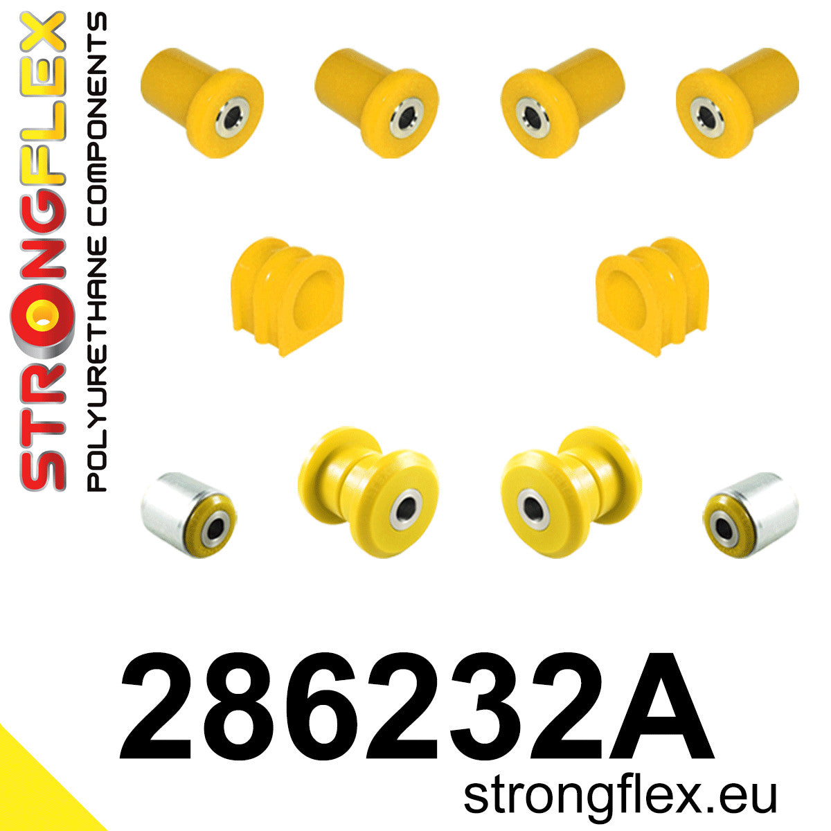 286232A Front suspension bush kit SPORT Sport (Yellow) Infiniti Q50 (13-20) V37