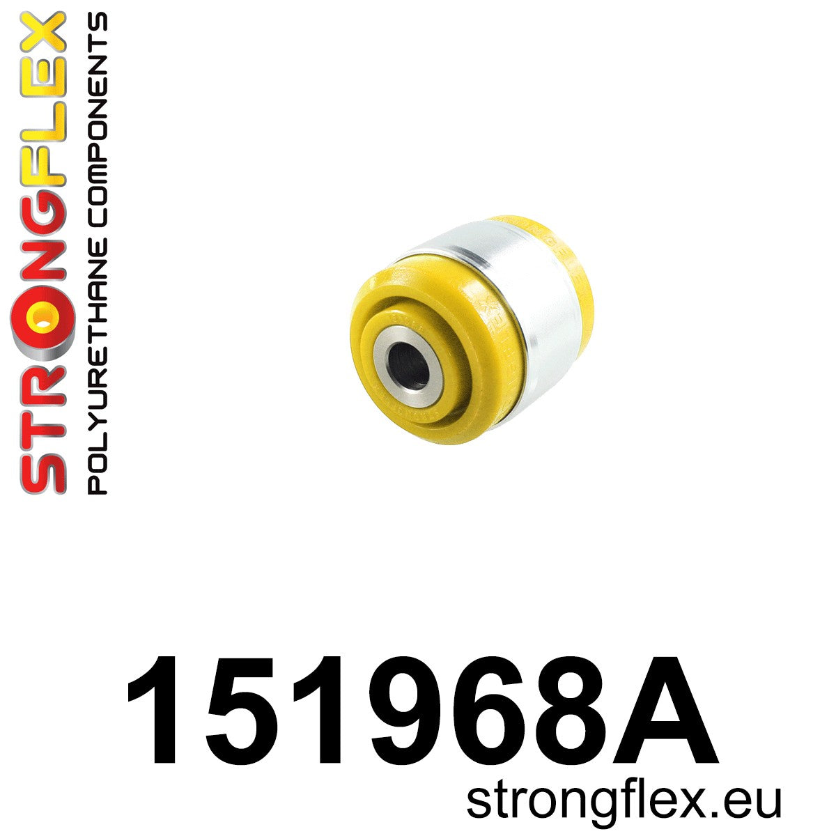 151968A Front control arm – rear bush 58mm SPORT Sport (Yellow) Renault Laguna III (07-15)