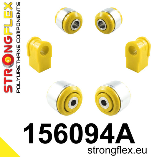 156094A Front suspension bush kit SPORT Sport (Yellow) Renault Laguna III (07-15)