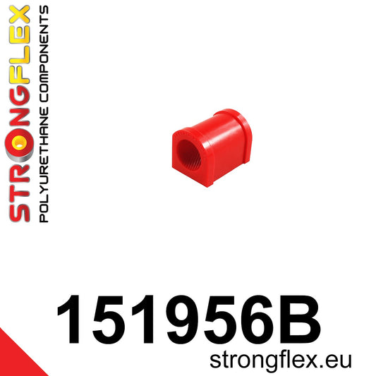 151956B Front anti roll bar bush (33mm height) Standard (Red) Renault Rapid / Extra / Express (85-02)