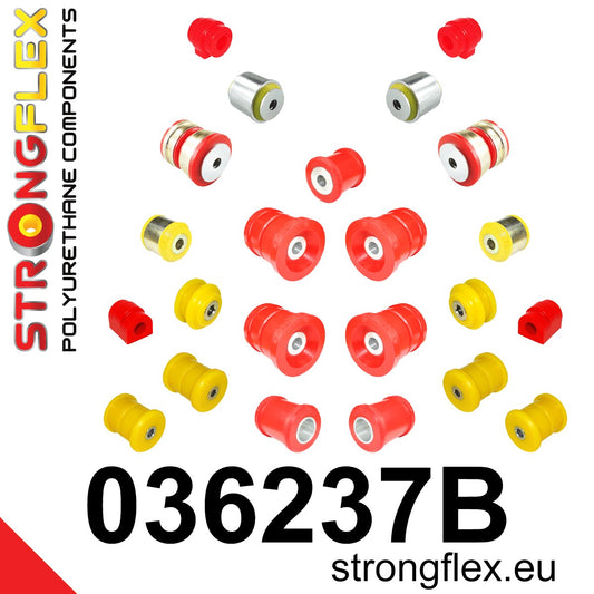 036237B Full suspension bush kit Standard (Red) BMW Seria 7 III (94-01) E38